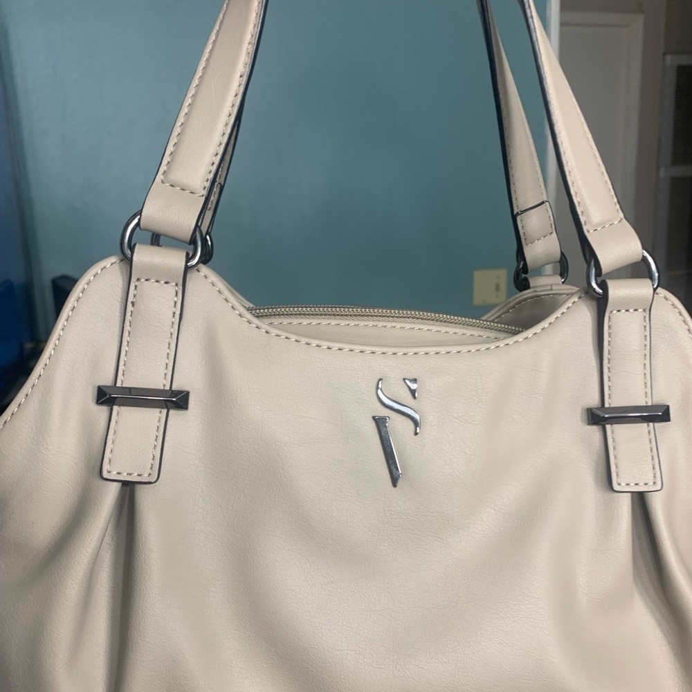 Simply Vera Vera Wang Cream Shoulder Bag